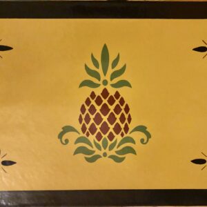 Pineapple Welcome  2.5ft x 3ft SOLD